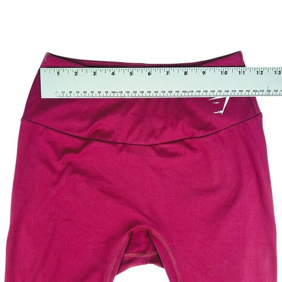 Gymshark Elevate Maroon Leggings Medium - Picture 5 of 7